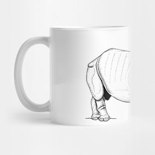 Indian rhino Mug